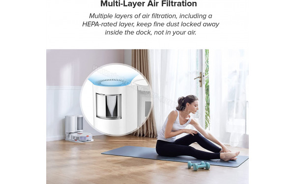 ROBOROCK S7+ Blanc - Filtration en plusieurs &eacute;tapes