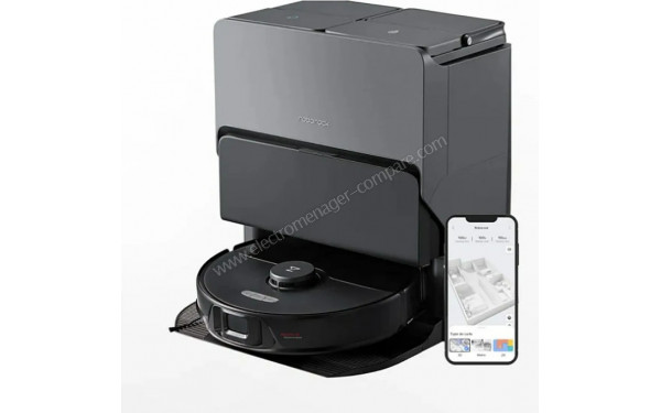 ROBOROCK S8 Max Ultra Noir - Vue d'ensemble