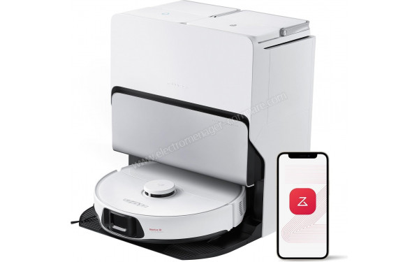 ROBOROCK S8 MaxV Ultra Blanc - Vue d'ensemble