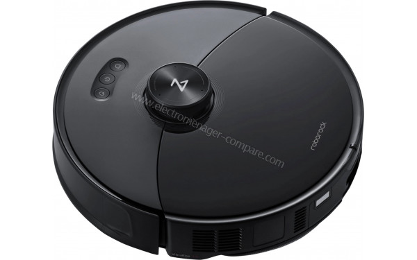 ROBOROCK S8 MaxV Ultra Noir - Vue 3/4 droite