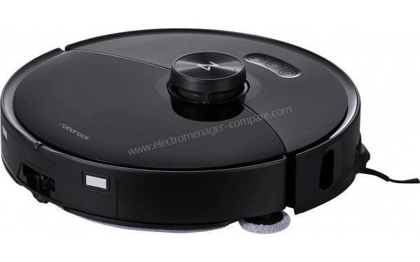 ROBOROCK S8 MaxV Ultra Noir - Vue 3/4 gauche