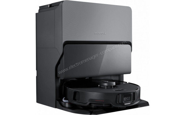 ROBOROCK S8 MaxV Ultra Noir - Vue sur base de chargement