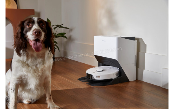 ROBOROCK S8 Pro Ultra Blanc - Vue sur base de chargement