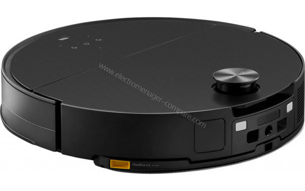 ROBOROCK Saros 10 Noir - Vue 3/4 gauche