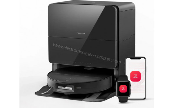 ROBOROCK Saros 10 Noir - Vue d'ensemble