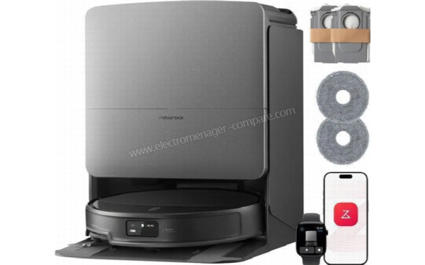 ROBOROCK Saros 20 Black - Vue d'ensemble