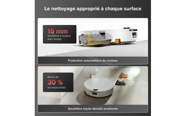 ROBOROCK Saros 20 Flow Complete Blanc - Mise en situation