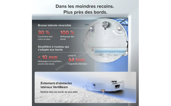 ROBOROCK Saros 20 Flow Complete Blanc - Mise en situation