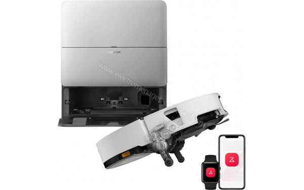 ROBOROCK Saros 20 Sonic Blanc - Vue d'ensemble