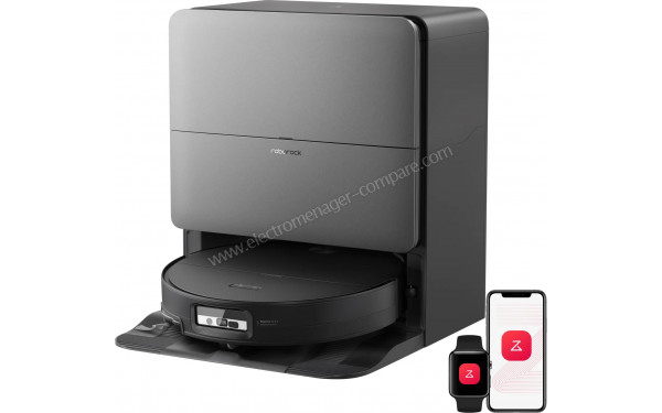 ROBOROCK Saros 20 Sonic Noir - Vue d'ensemble