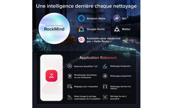 ROBOROCK Saros 20 Sonic Noir - Mise en situation