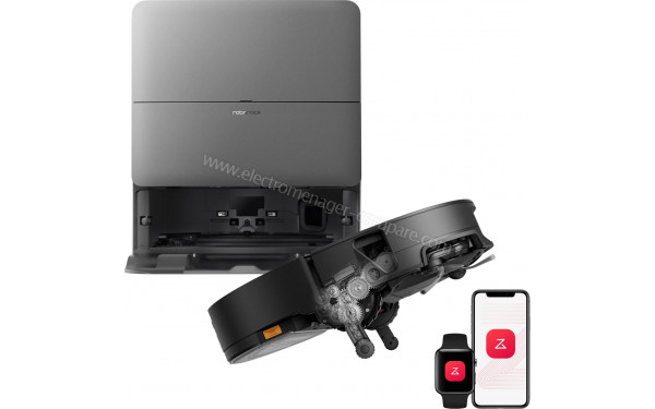 ROBOROCK Saros 20 Sonic Noir - Vue d'ensemble