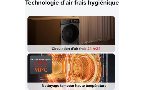 ROBOROCK Zeo Lite Gris - Mise en situation