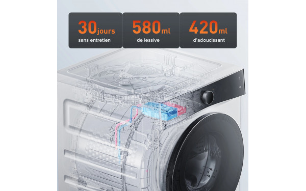 ROBOROCK Zeo Lite Gris - Mise en situation