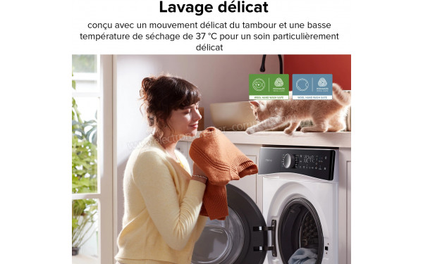 ROBOROCK Zeo Lite Blanc - Mise en situation