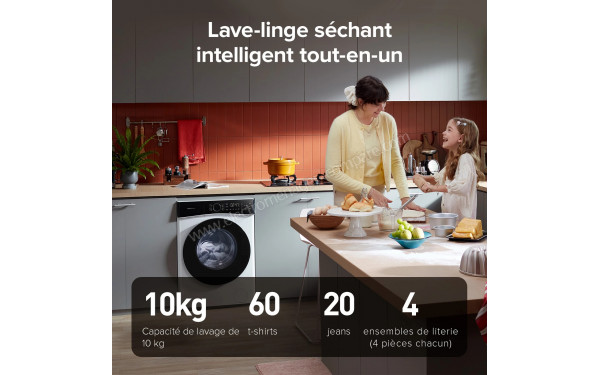 ROBOROCK Zeo Lite Blanc - Mise en situation