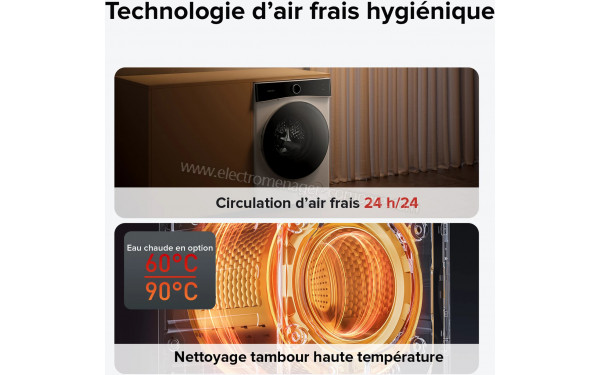 ROBOROCK Zeo Lite Blanc - Mise en situation