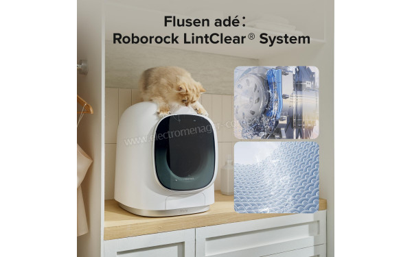 ROBOROCK Zeo Mini - Syst&egrave;me LintClear