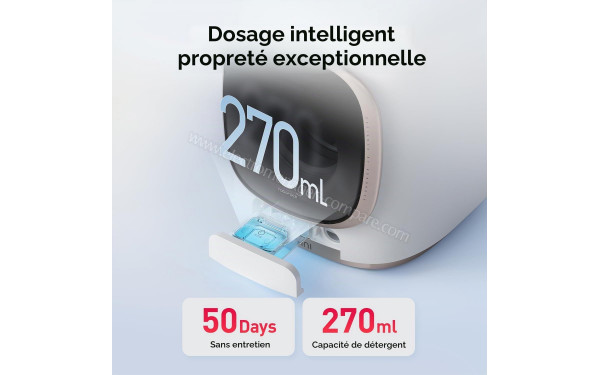 ROBOROCK Zeo Mini - Dosage intelligent