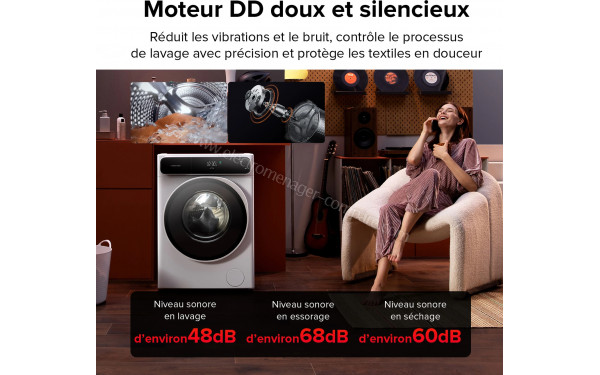ROBOROCK Zeo One Blanc - Mise en situation
