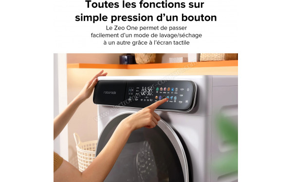 ROBOROCK Zeo One Blanc - Mise en situation