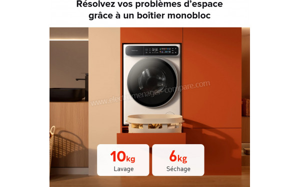 ROBOROCK Zeo One Blanc - Mise en situation