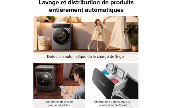 ROBOROCK Zeo One Gris - Mise en situation