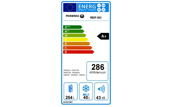 ROSIERES RBOP3683 - &Eacute;tiquette &eacute;nergie