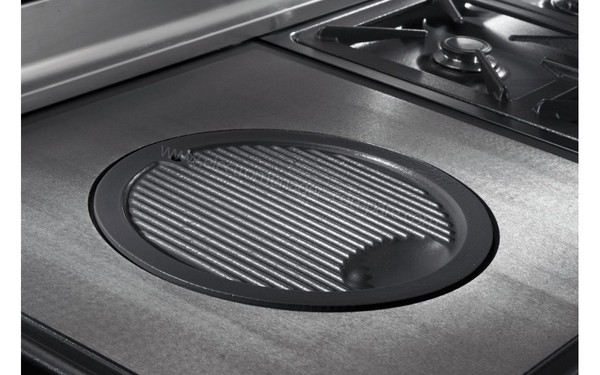 ROSIERES RCP 12 PN - Plaque coup de feu avec gril (cr&eacute;dit : Boulanger)