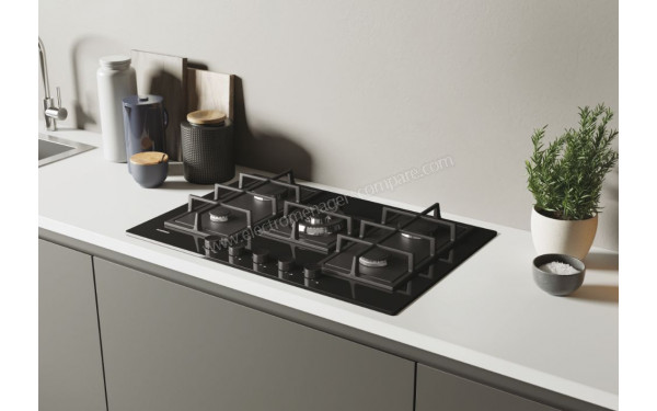 ROSIERES RDK74MBB/1 - Appareil encastr&eacute; vue de 3/4 droite