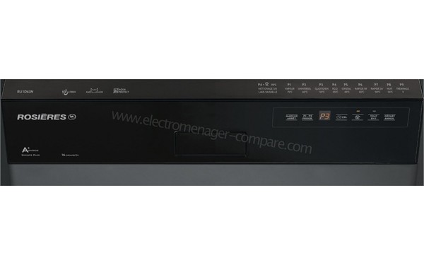 ROSIERES RLI1D63N - Panneau de commandes (cr&eacute;dit : Boulanger)