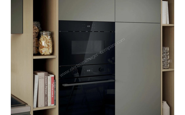 ROSIERES RO38SC3BF7XTS - Appareil encastr&eacute; vue de 3/4 gauche