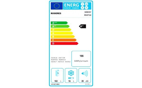 ROSIERES RSOP122 - &Eacute;tiquette &eacute;nergie