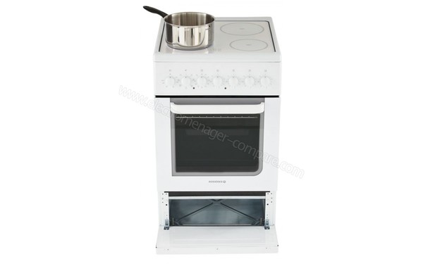 ROSIERES RVC5318RB/1 - Vue de face, abattant ouvert (cr&eacute;dit : Boulanger)