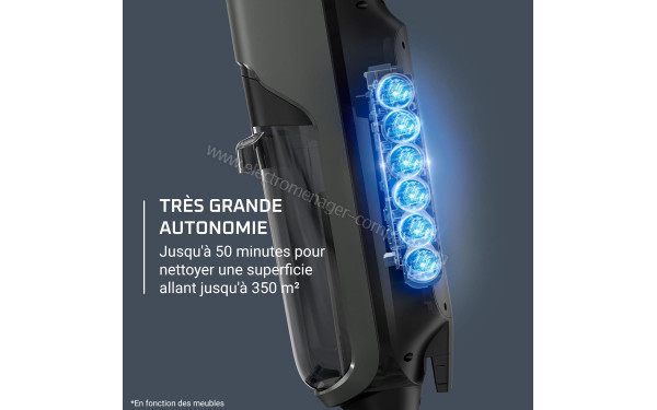 ROWENTA GZ5036WO - Autonomie jusqu'&agrave; 50 minutes