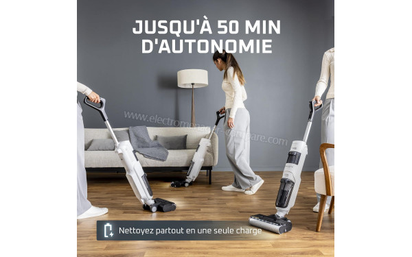 ROWENTA GZ5557EE - Autonomie jusqu'&agrave; 50 minutes