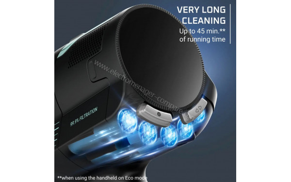 ROWENTA RH1831E0 - Autonomie jusqu'&agrave; 45 minutes