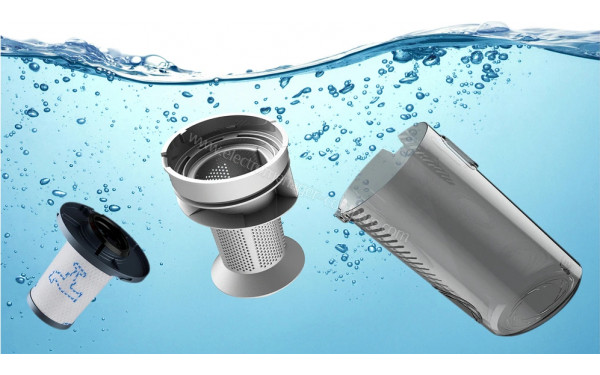 ROWENTA RH6472WO - Nettoyage du filtre et du r&eacute;servoir