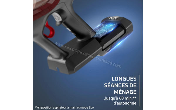 ROWENTA RH6483E0 - Autonomie jusqu'&agrave; 60 minutes