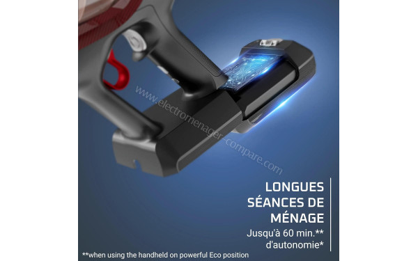 ROWENTA RH6495E0 - Autonomie jusqu'&agrave; 60 minutes