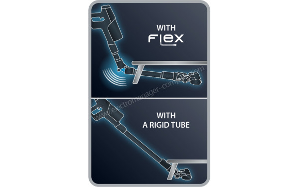 ROWENTA RH6972WO - Tube flexible (cr&eacute;dit : Darty)