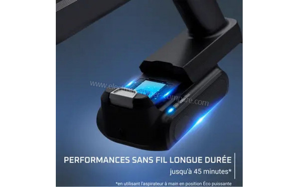 ROWENTA RH6A73WO - Autonomie jusqu'&agrave; 45 minutes