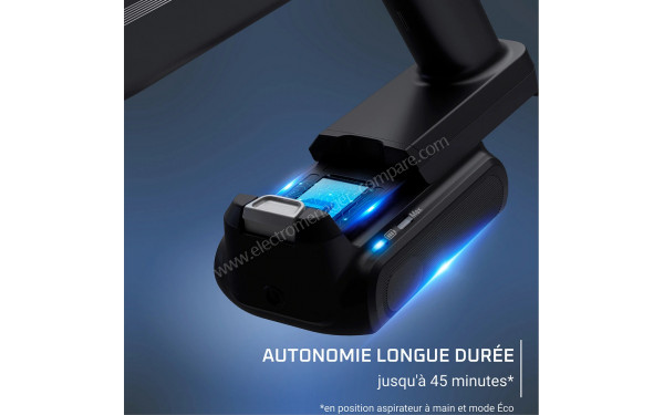 ROWENTA RH6A75WO - Autonomie jusqu'&agrave; 45 minutes