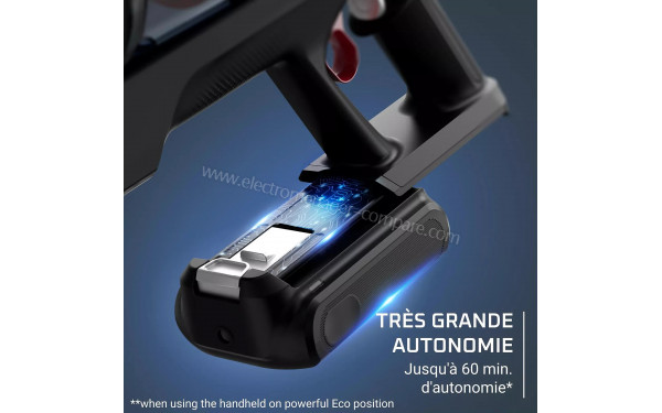 ROWENTA RH7A73E0 - Autonomie jusqu'&agrave; 60 minutes