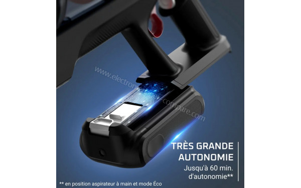 ROWENTA RH7A75E0 - Autonomie jusqu'&agrave; 60 minutes