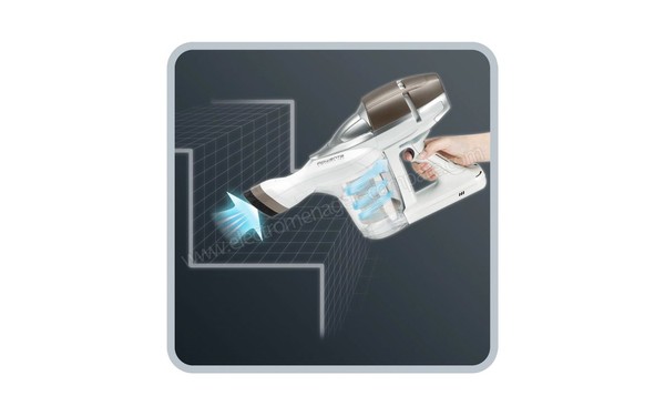 ROWENTA RH9089WO - Mise en situation avec brossette (cr&eacute;dit : Darty)