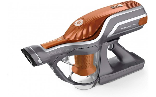 ROWENTA RH9574WO - Vue 3/4 droite de l'aspirateur &agrave; main