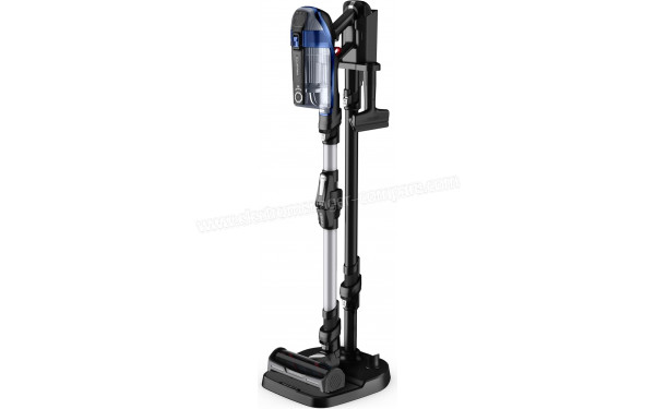 ROWENTA RH99C3WO - Vue de 3/4 droite sur la base de chargement