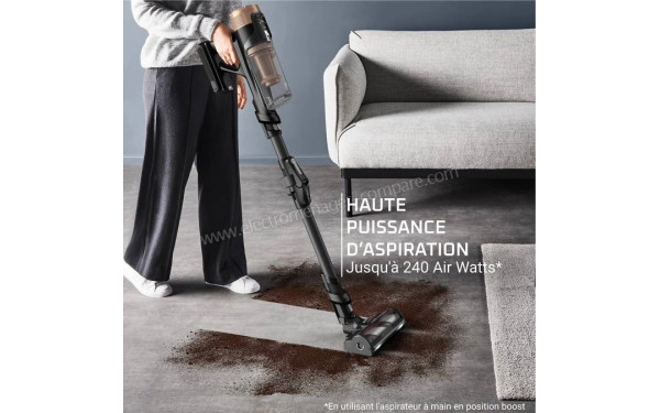 ROWENTA RH9B74WO - Puissance d'aspiration