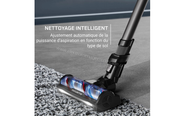 ROWENTA RH9L42WO - Ajustement automatique de la puissance d'aspiration